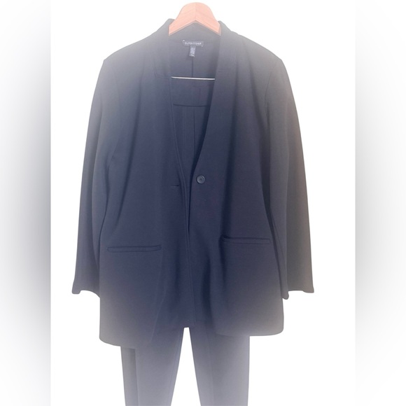 Eileen Fisher Pants - Eileen Fisher Black 2pc Pantsuit